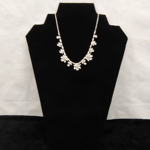 Occasion Necklace 16 Inches Simulated Crystals